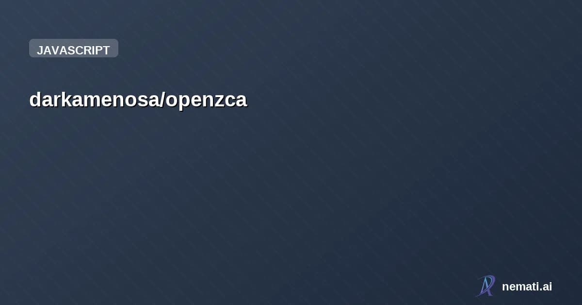 darkamenosa/openzca — Free to use alternative zcacli for integrate Zalo with OpenClaw