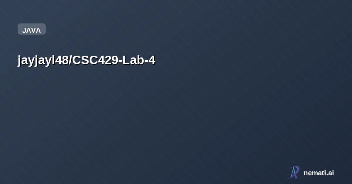 jayjayl48/CSC429-Lab-4