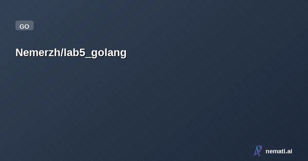 Nemerzh/lab5_golang