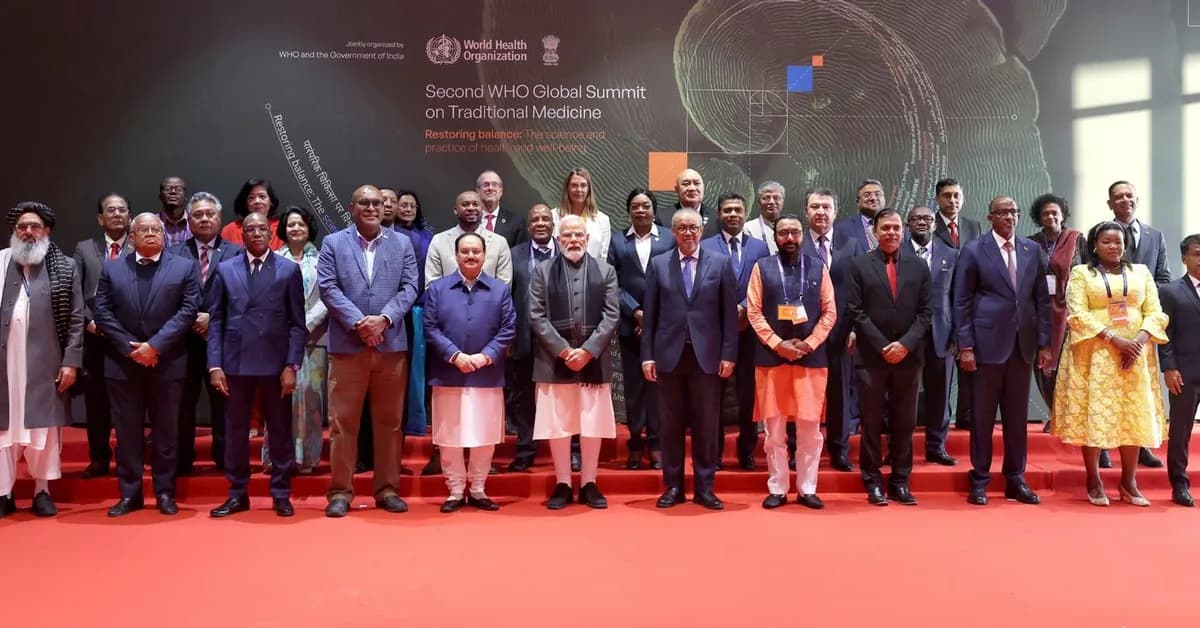 WHO Global Summit charts a bold future for traditional medicine