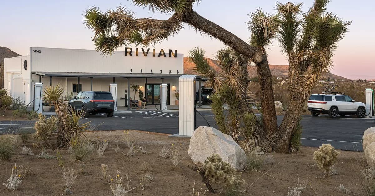 Rivian's Charging Network Is 4% of Tesla's. Here's RJ Scaringe's Plan to Change That