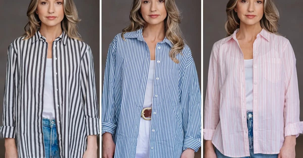 I tested button-up tops from Banana Republic, Gap, and Old Navy. My favorite was durable and budget-friendly.