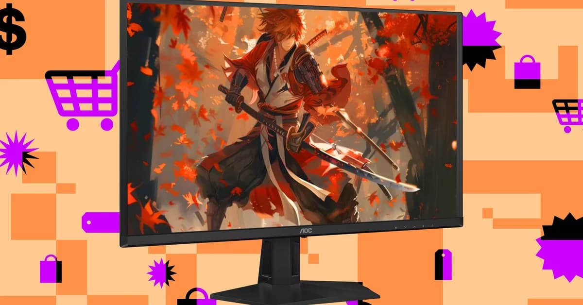 AOC's 27-inch 1440p QD-OLED gaming monitor is down to $380