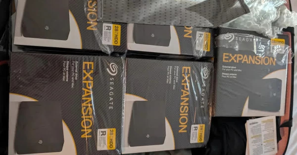 UK data hoarder flies to America to buy hard drives, saves $2,000