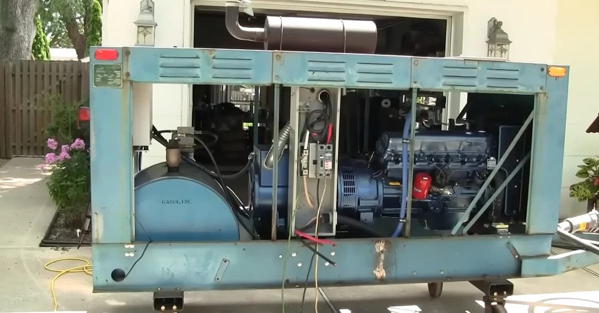 Hot-Rod 1976 Chrysler Slant-Six Now Powers a Whole House