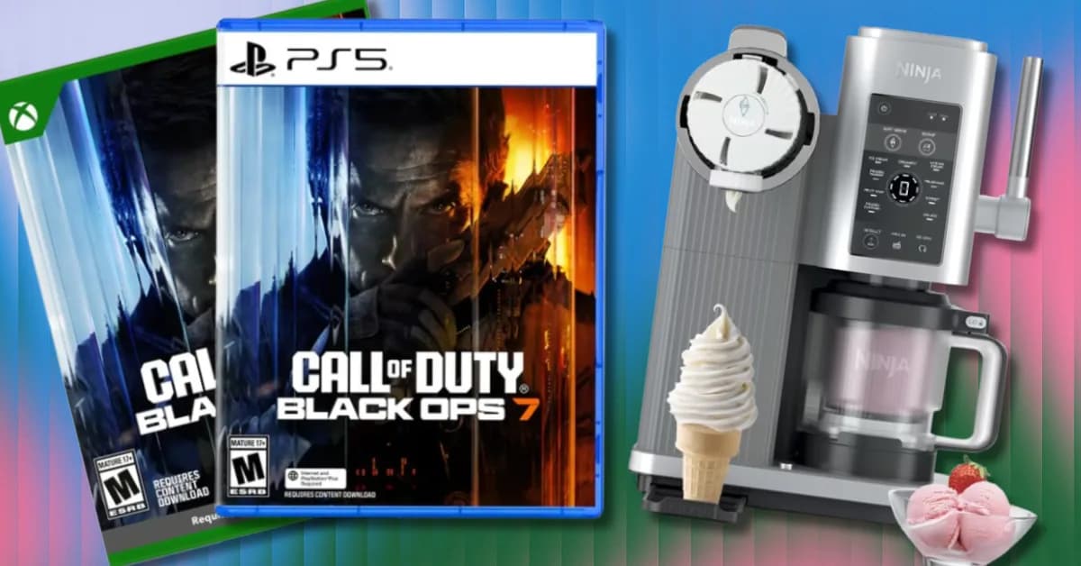 Today's Top Deals: COD: Black Ops 7, Pokémon TCG Mega Evolution Chaos Rising, and Ninja Ice Cream Maker