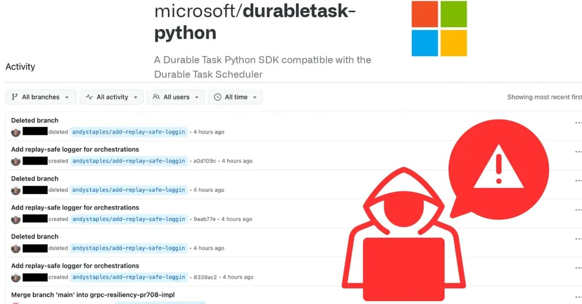 Microsoft Python Client DurableTask Compromised by TeamPCP Hackers