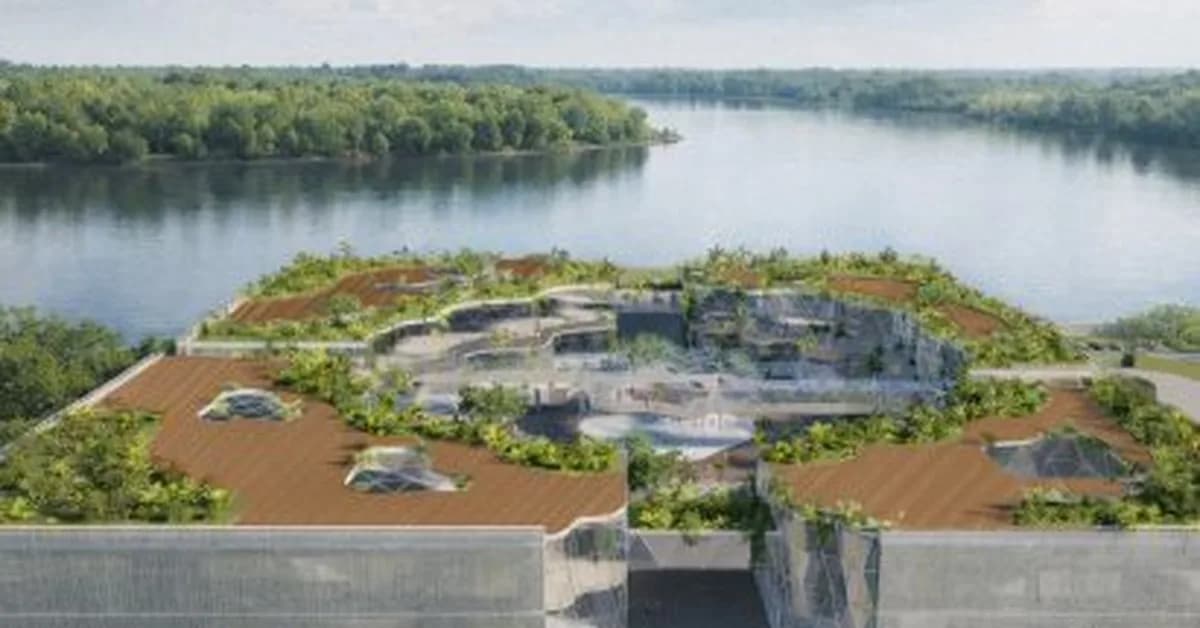 Ecological research centre with tree-inspired design among projects from Politecnico di Torino