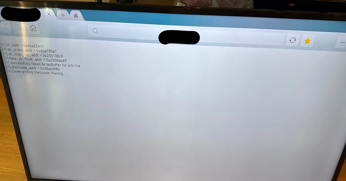 Codex Hacked a Samsung TV