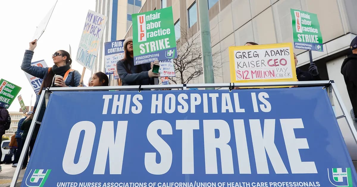 Over 30,000 Kaiser Permanente Healthcare Workers to End Strike