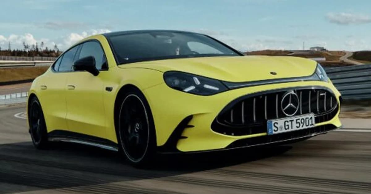 Leaving the V8 in the past: The all-electric Mercedes-AMG GT 4-Door