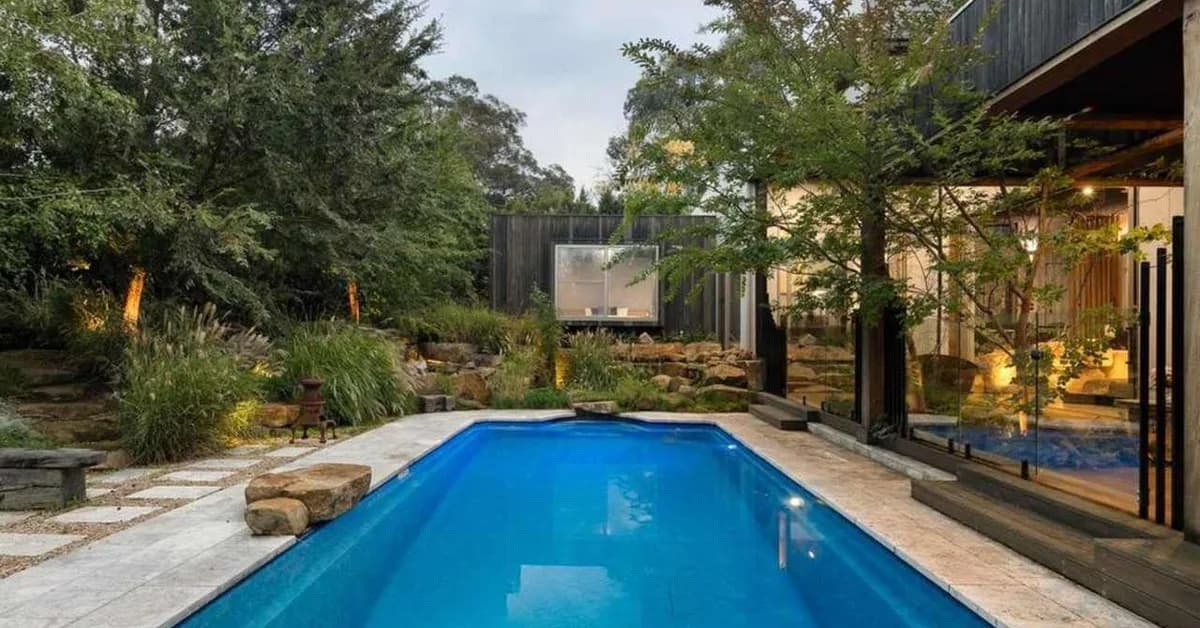 Park Orchards home featuring its own indoor river for sale