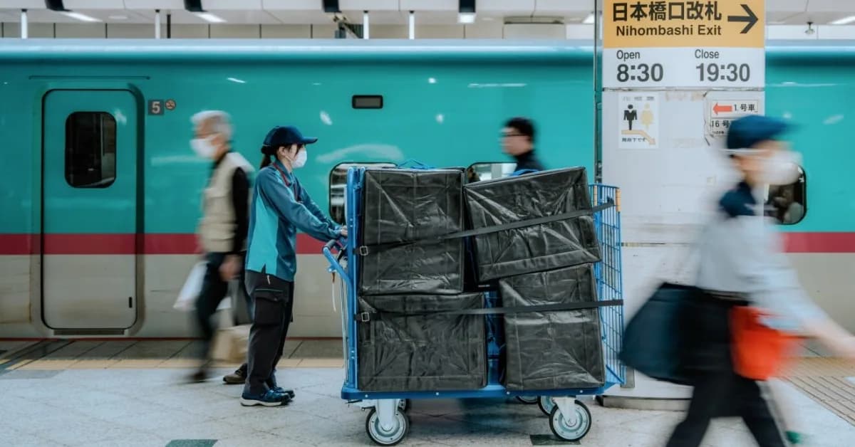 From bullet trains to bikes, Amazon delivers in offbeat ways