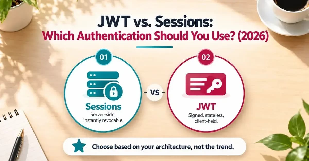 JWT vs. Sessions: Which Authentication Should You Use?