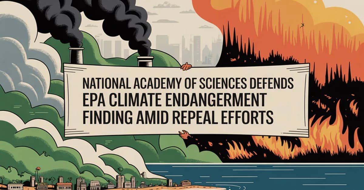 Health and Climate Consequences of EPA's Endangerment Finding Repeal 'Cannot Be Overstated'
