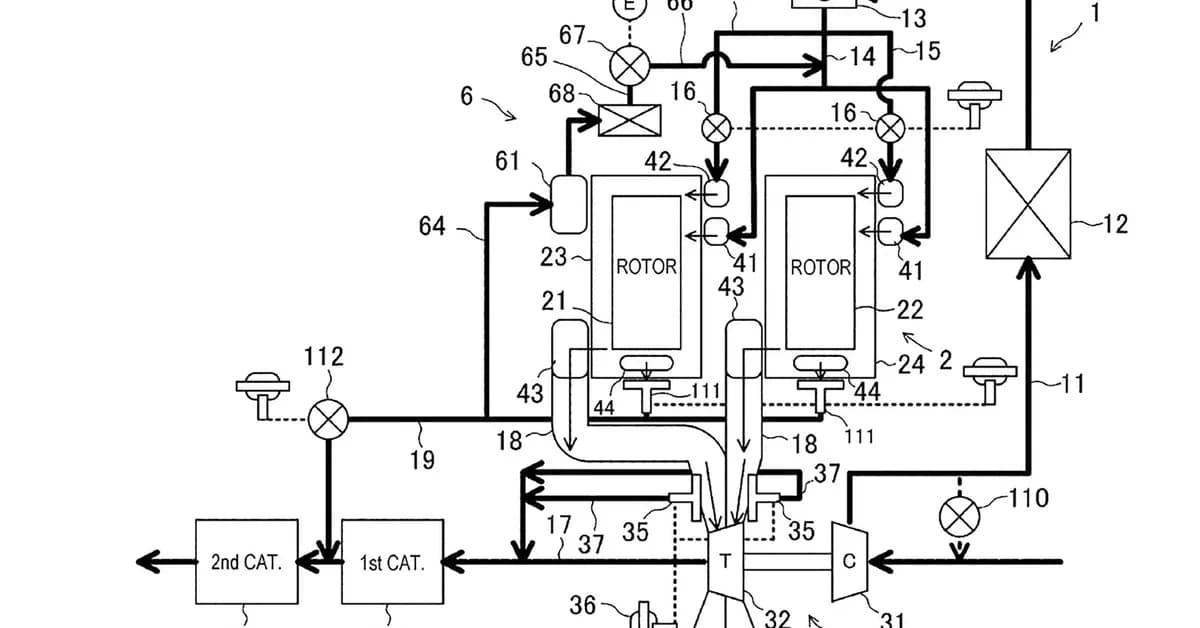 Mazda patents emissions technology for rotary engines