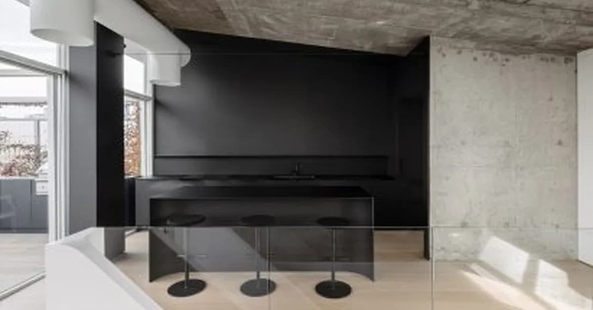 "Restrained, rigorous" palette enhances Toronto penthouse by GH3*