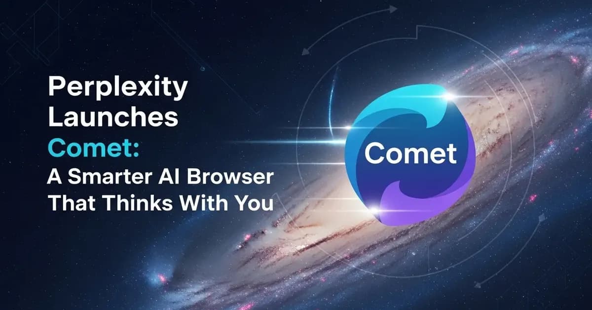 Perplexity's Comet AI browser is now available for iPhones