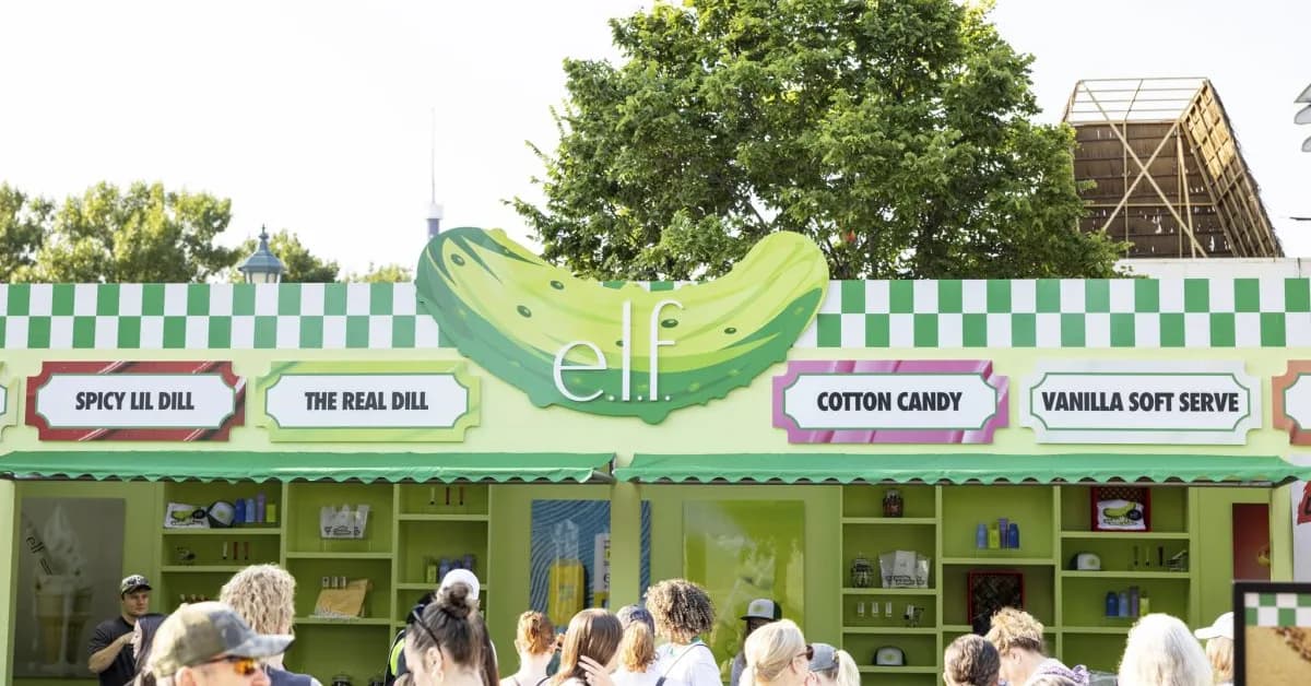 State fairs are the hot new pop-up spot for brands like E.l.f. and Levi's
