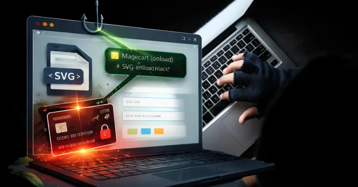 Hackers Use SVG Onload Trick to Hide Magecart Skimmer on Magento Checkout Pages