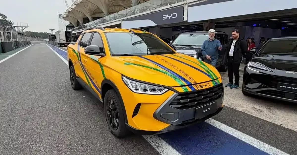 BYD Mako: Brand's first car-based ute revealed in Brazil to slot under Shark