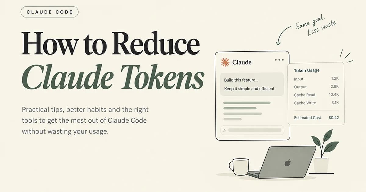 How to Reduce Claude Tokens (and Actually Get More Out of Claude Code)