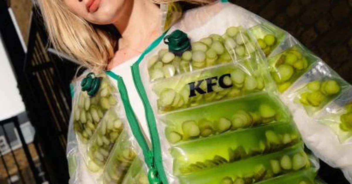 KFC creates "unhinged" Pickle Puffer stuffed with gherkins