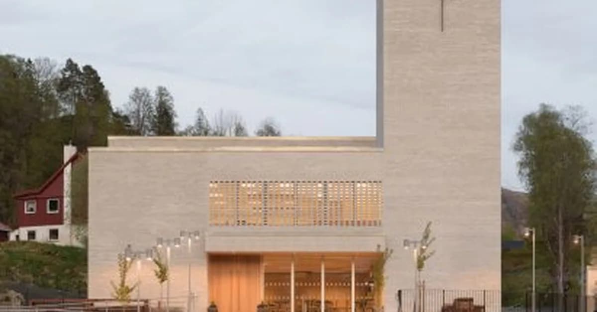 Brick church by Koht Arkitekter balances "architectural ambition and material modesty"