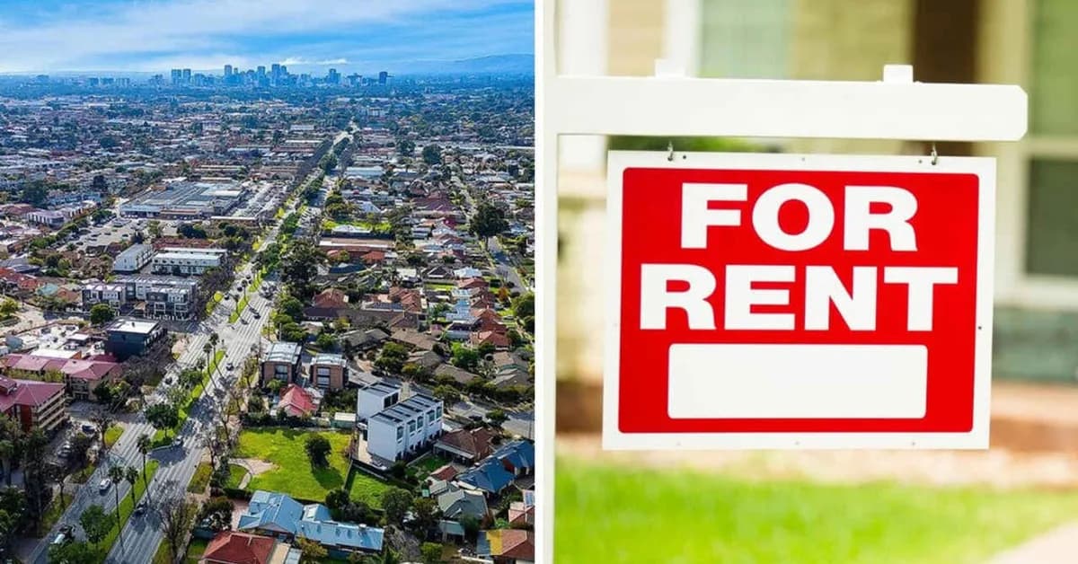 Rents in five Adelaide suburbs over $1000 per week