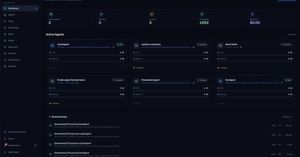 I built a self-hosted multi-agent AI platform - here's what I learned