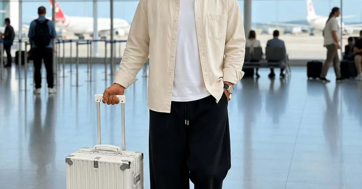 Airport Style for Men: How to Travel in Comfort and Steeze