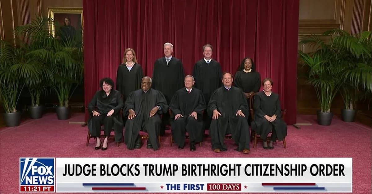 The key arguments in the birthright citizenship case