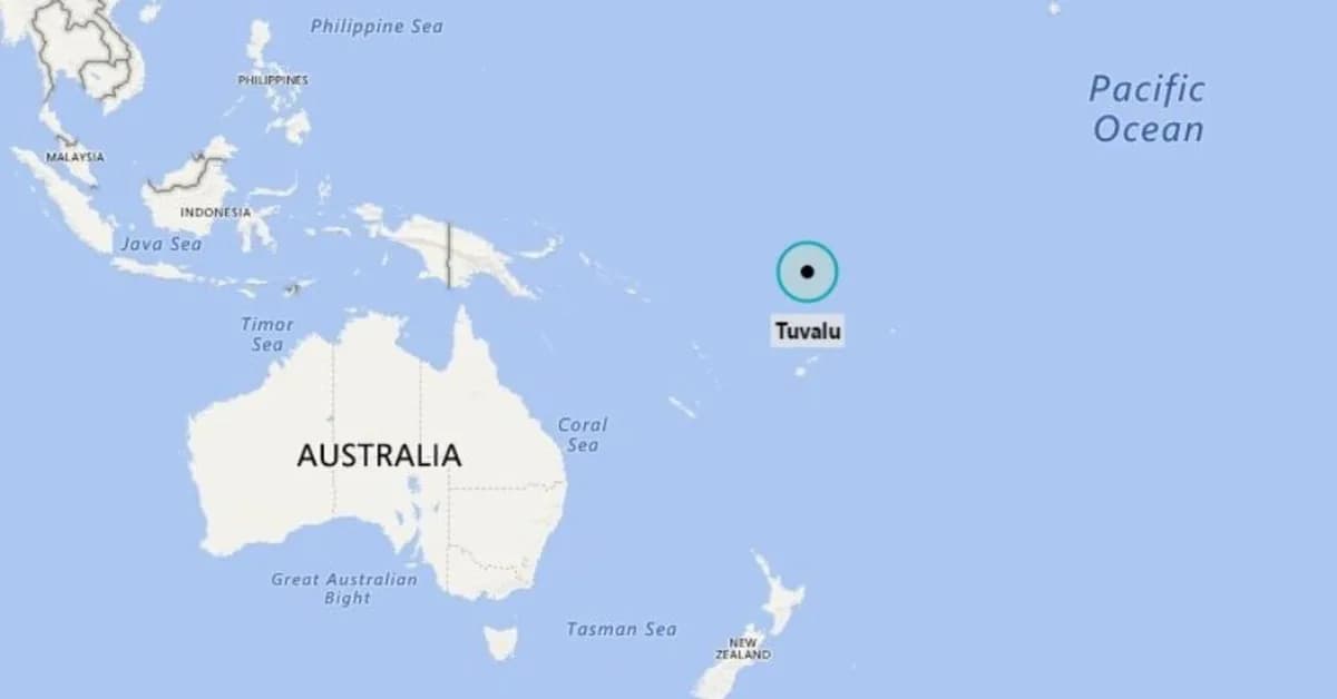 Australia's doomed neighbour: The tiny nation set to vanish by 2050