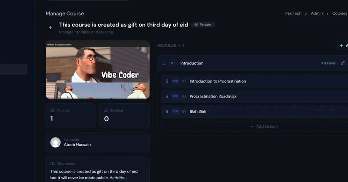 Building eCourses: A Community‑First LMS SaaS (and Why You Should Build in Public)