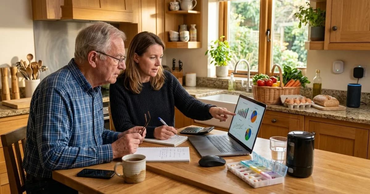 How do reverse mortgages tie into rising demand for aging-in-place technology?
