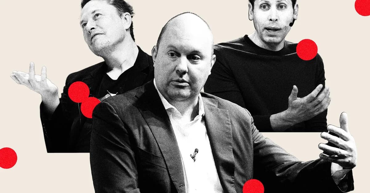 From Andreessen to Altman, tech's big dogs know the wildest take wins