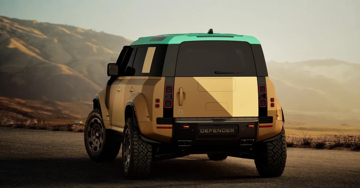 Land Rover turns Dakar-winning Defender into road-legal 4x4