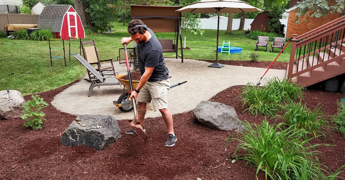 The Wrong Mulch Choice Could Quietly Damage Your Home's Foundation