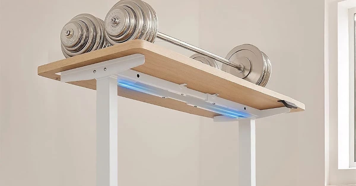Amazon Has a Dual Motor Electric Standing Desk Frame for Just $99, Just Bring Your Own Desktop