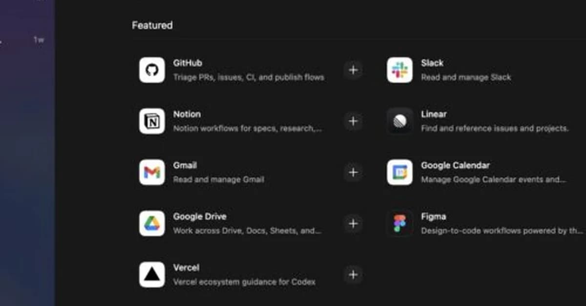 With new plugins feature, OpenAI officially takes Codex beyond coding