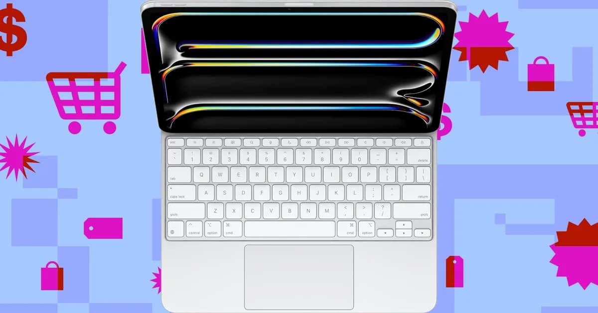 Magic Keyboard cases for the latest iPad Pro are up to $85 off