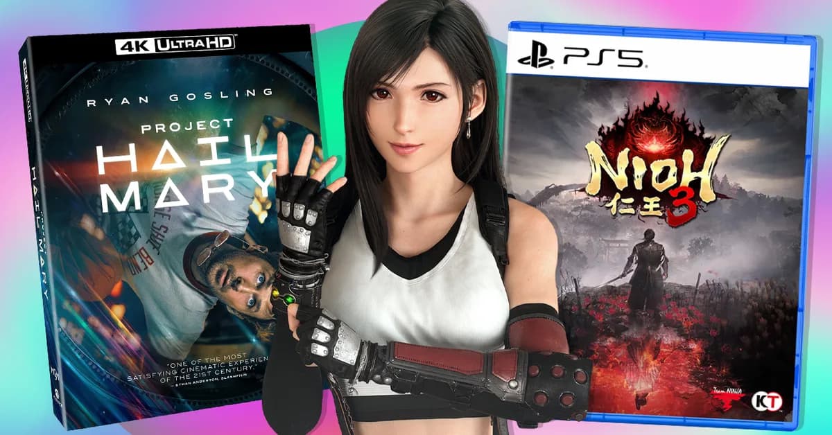 The Best Deals Today: Final Fantasy VII Rebirth for Switch 2, Nioh 3, Project Hail Mary, and More