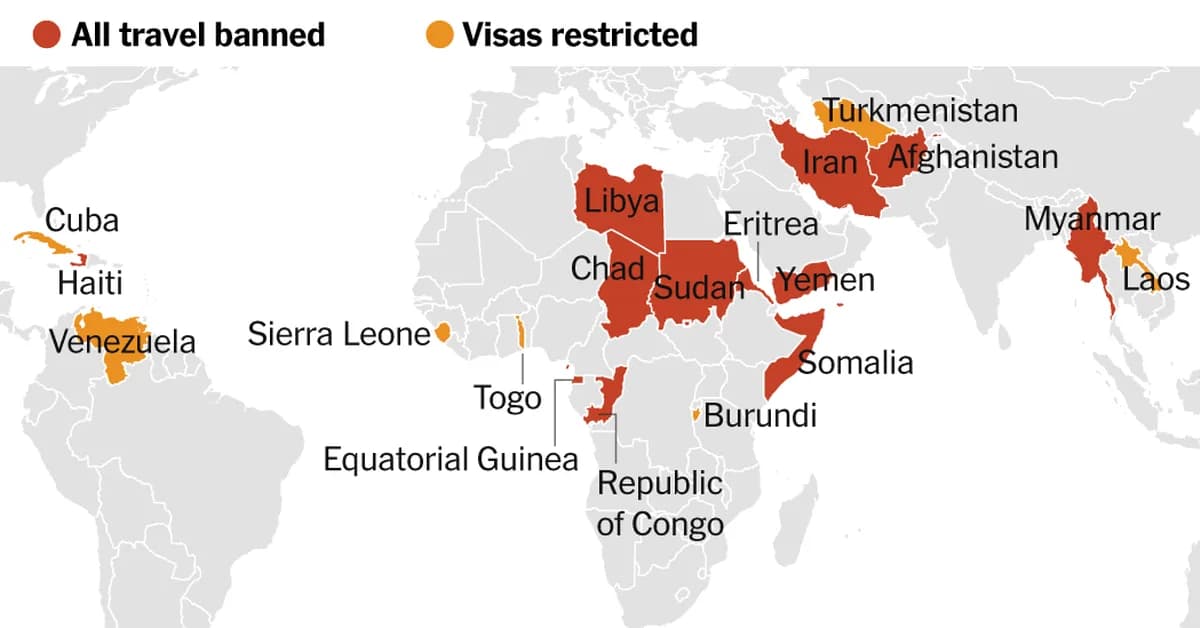 Court Shuts Down Some Trump Racism; Restores Green Cards, Visas To Residents Of 'Travel Ban' Countries
