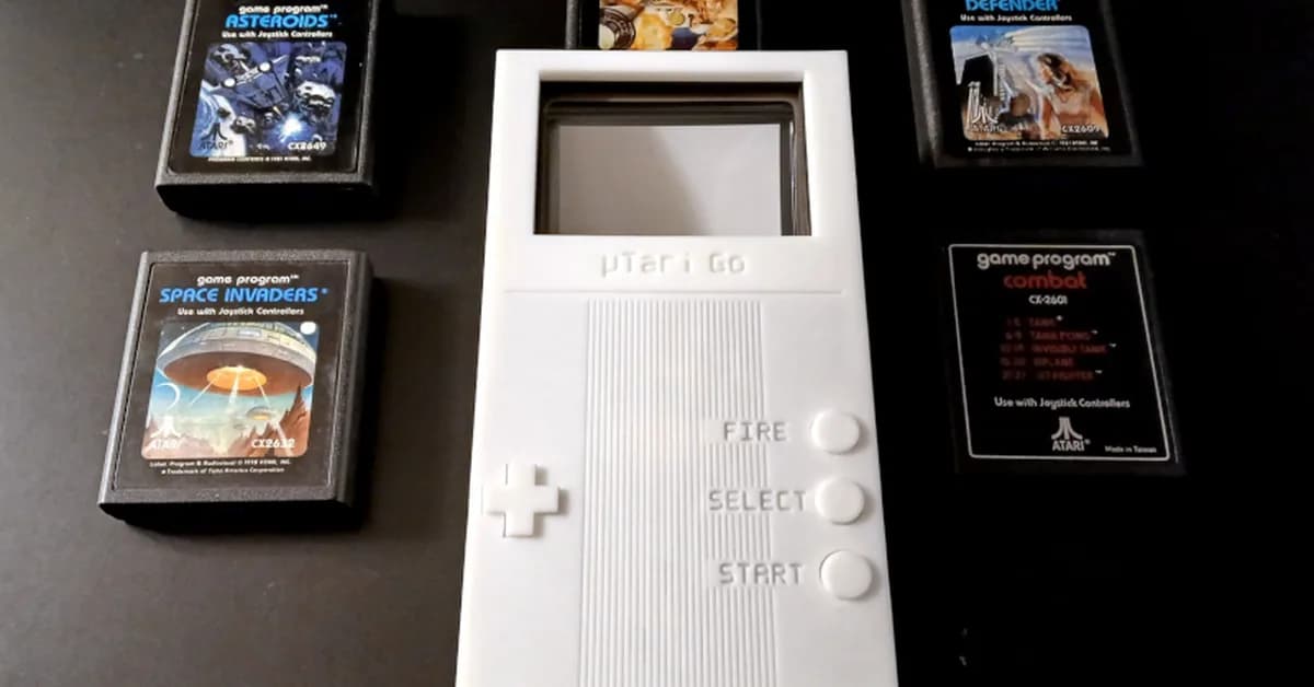 Handheld Atari 2600 Packs a CRT