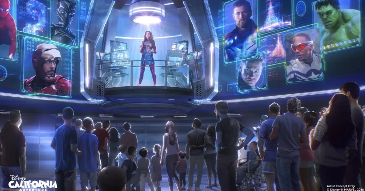 AVENGERS INFINITY DEFENSE and STARK FLIGHT LAB Opening in 2028 as Disney Reveals New Avengers Campus Details
