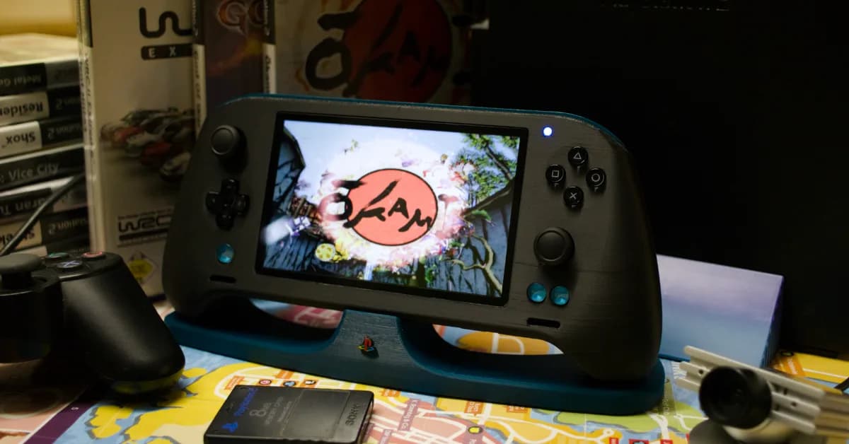 Custom Mainboard for PS2 Portable
