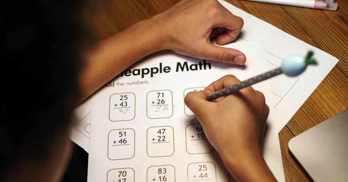 California Bill To Catch Math Struggles in Youngest Kids Heads to Governor's Desk