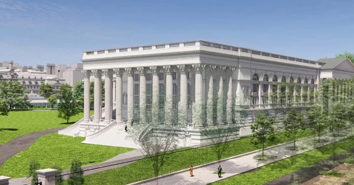 More White House ballroom renderings revealed as CFA approves designs