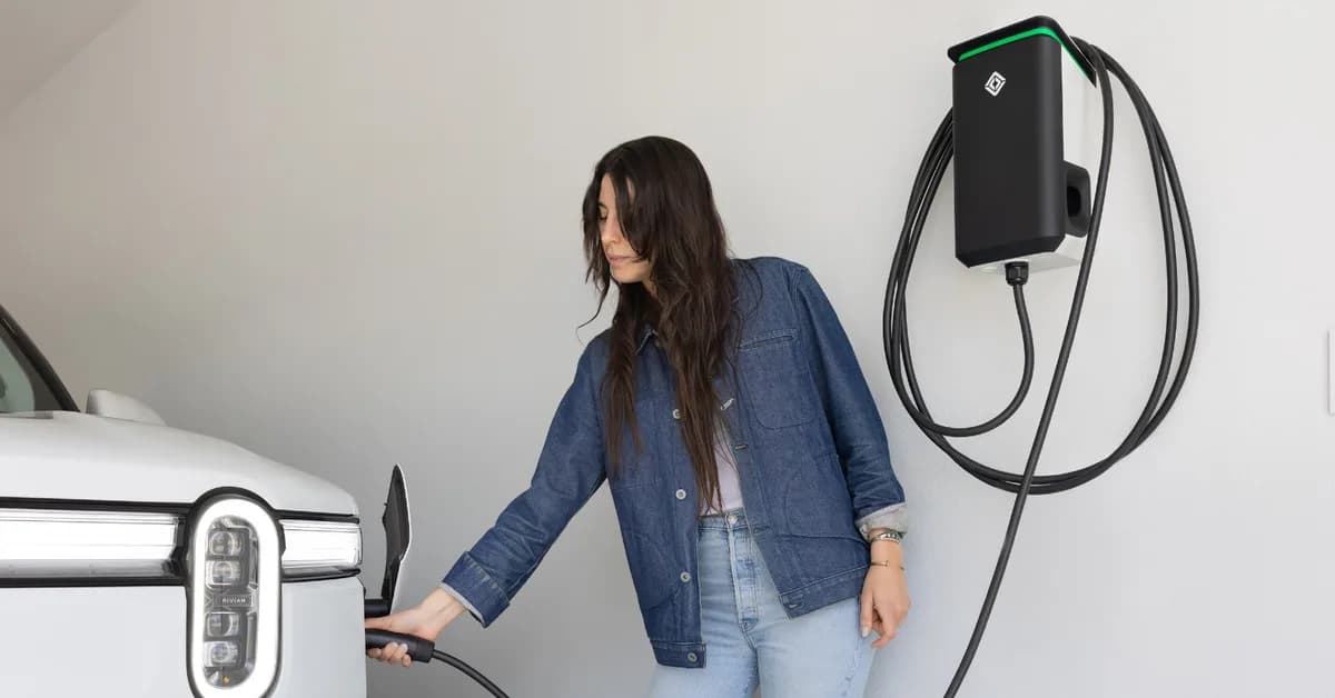 Rivian just unlocked a new way for drivers to get paid to charge