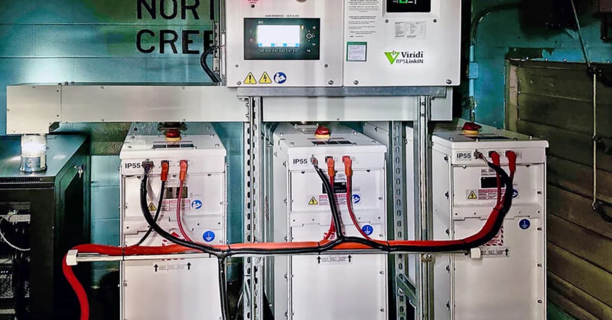 Battery Storage System Replaces Wastewater Facility Diesel Generator